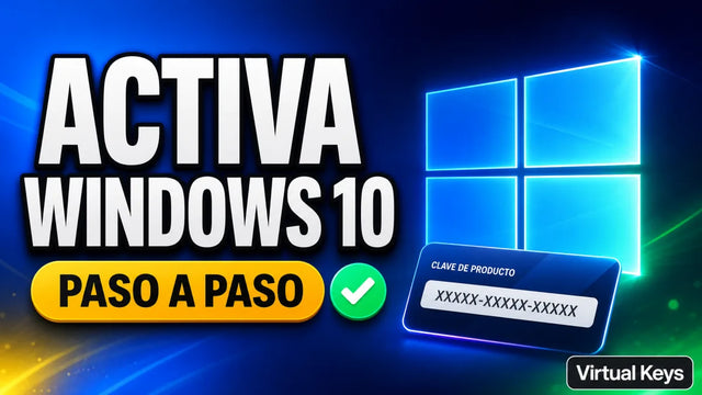 Activar Windows 10 con tu licencia original — guía Virtual Keys