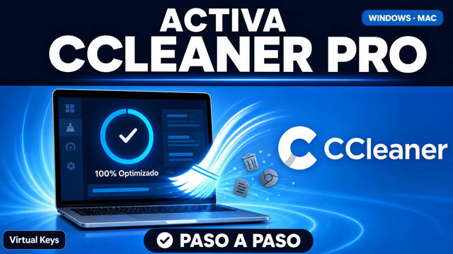 Cómo activar CCleaner Pro paso a paso — guía Virtual Keys