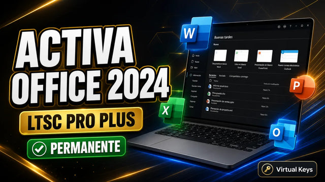 Cómo activar Office 2024 LTSC Professional Plus — guía Virtual Keys