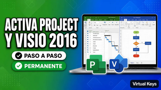 Cómo activar Project y Visio Professional 2016 — guía Virtual Keys