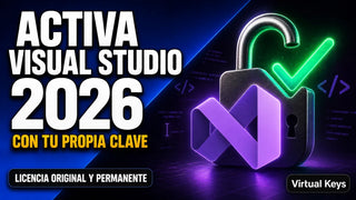 Cómo activar Visual Studio 2026 Professional con clave de producto — guía Virtual Keys