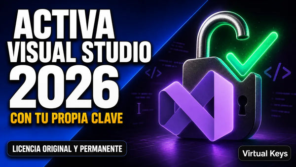 Cómo activar Visual Studio 2026 Professional
