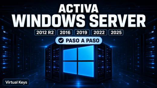 Cómo activar Windows Server con tu licencia — guía Virtual Keys