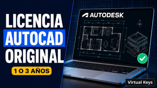 Licencia AutoCAD original en Chile: planes de 1 y 3 años — Virtual Keys