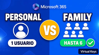 Microsoft 365 Personal vs Family: comparación de planes con precios en Chile
