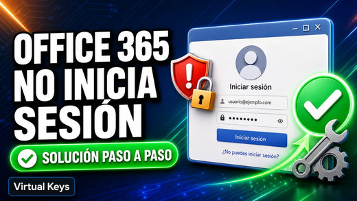 No puedo iniciar sesión en Office 365 — guía de solución paso a paso, Virtual Keys