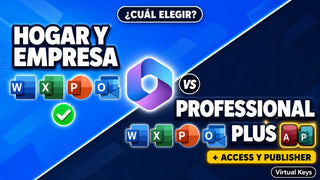 Office Hogar y Empresa vs Professional Plus: comparativa de apps y precios