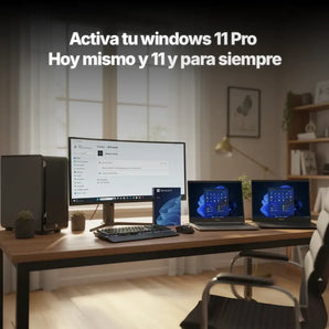 Pack Emprendedor: Canva + Office 365 + Windows 11 Pro + Antivirus