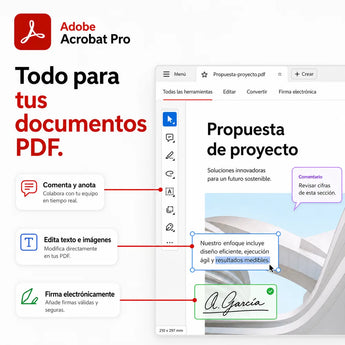 Adobe Acrobat Pro: Todo para tus documentos PDF