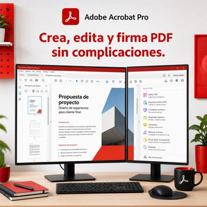 Adobe Acrobat Pro en acción: Crea, edita y firma PDF sin complicaciones