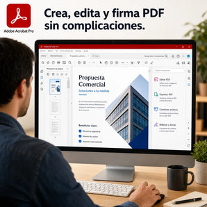 Adobe Acrobat Pro en acción: Crea, edita y firma PDF sin complicaciones
