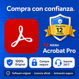 Garantía 12 meses en tu licencia de Adobe Acrobat Pro | Virtual Keys