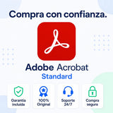 Garantía incluida en tu licencia de Adobe Acrobat Standard | Virtual Keys