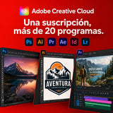 Adobe Creative Cloud: Una suscripción, más de 20 programas