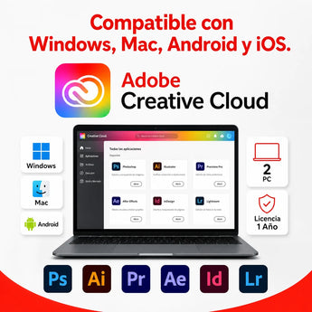 Compatible con Windows, Mac, Android y iOS — Adobe Creative Cloud