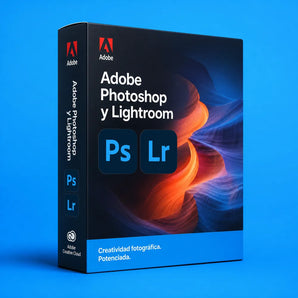Caja de Adobe Photoshop y Lightroom — licencia original | Virtual Keys