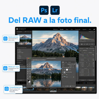 Adobe Photoshop y Lightroom: Del RAW a la foto final