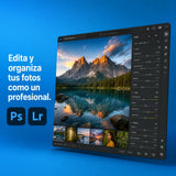 Adobe Photoshop y Lightroom en acción: Edita y organiza tus fotos como un profesional