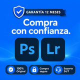 Garantía 12 meses en tu licencia de Adobe Photoshop y Lightroom | Virtual Keys