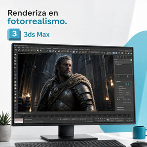 Autodesk 3ds Max en acción: Renderiza en fotorrealismo