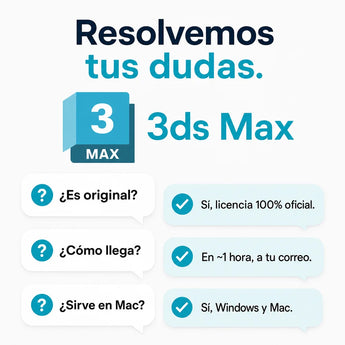 Preguntas frecuentes sobre Autodesk 3ds Max