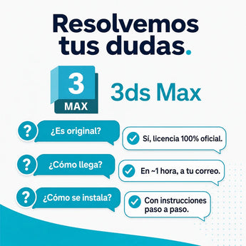 Preguntas frecuentes sobre Autodesk 3ds Max