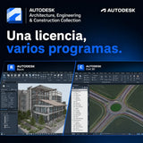 Autodesk AEC Collection: Una licencia, varios programas