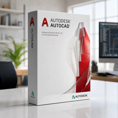 Caja de Autodesk AutoCAD — licencia original 2D y 3D | Virtual Keys