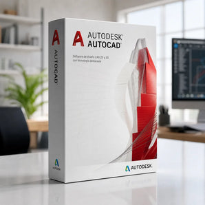 Caja de Autodesk AutoCAD — licencia original 2D y 3D | Virtual Keys