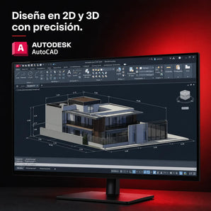 Autodesk AutoCAD en acción: Diseña en 2D y 3D con precisión