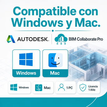 Compatible con Windows y Mac — Autodesk BIM Collaborate Pro