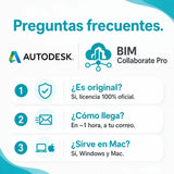 Preguntas frecuentes sobre Autodesk BIM Collaborate Pro