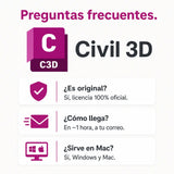 Preguntas frecuentes sobre Autodesk Civil 3D
