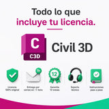 Todo lo que incluye tu licencia de Autodesk Civil 3D