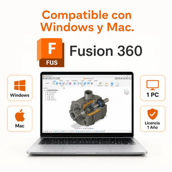 Compatible con Windows y Mac — Autodesk Fusion 360