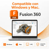 Compatible con Windows y Mac — Autodesk Fusion 360