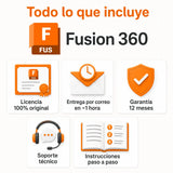 Todo lo que incluye tu licencia de Autodesk Fusion 360
