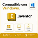 Compatible con Windows — Autodesk Inventor