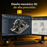Autodesk Inventor en acción: Diseño mecánico 3D de alta precisión