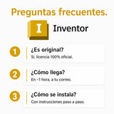 Preguntas frecuentes sobre Autodesk Inventor