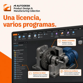 Autodesk PDMC Collection: Una licencia, varios programas