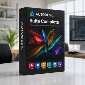 Caja de Autodesk Suite Completa — licencia original | Virtual Keys