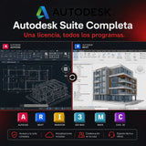 Autodesk Suite Completa: Una licencia, todos los programas