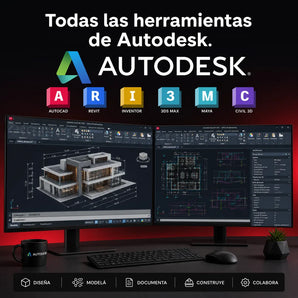 Autodesk Suite Completa en acción: Todas las herramientas de Autodesk