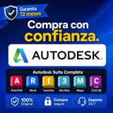 Garantía 12 meses en tu licencia de Autodesk Suite Completa | Virtual Keys