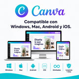 Compatible con Windows, Mac, Android y iOS — Canva