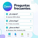 Preguntas frecuentes sobre Canva