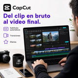 CapCut: Del clip en bruto al video final
