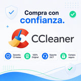 Garantía 12 meses en tu licencia de CCleaner | Virtual Keys