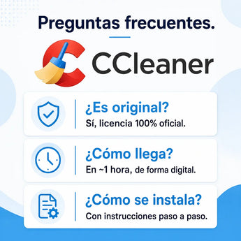 Preguntas frecuentes sobre CCleaner